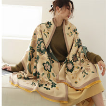 Load image into Gallery viewer, Women Ladies Fashion Warm Winter Scarf Printed Shawl