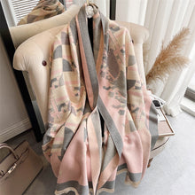 Load image into Gallery viewer, Women Ladies Fashion Warm Winter Scarf Printed Shawl