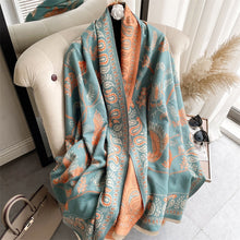 Load image into Gallery viewer, Women Ladies Fashion Warm Winter Scarf Printed Shawl