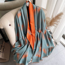 Load image into Gallery viewer, Women Ladies Fashion Warm Winter Scarf Printed Shawl