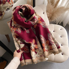 Load image into Gallery viewer, Women Ladies Fashion Warm Winter Scarf Printed Shawl