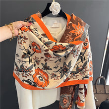 Load image into Gallery viewer, Women Ladies Fashion Warm Winter Scarf Printed Shawl