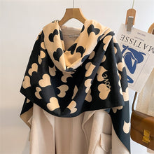 Load image into Gallery viewer, Women Ladies Fashion Warm Winter Scarf Printed Shawl