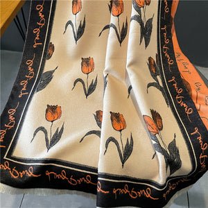 Women Ladies Fashion Warm Winter Scarf Printed Shawl