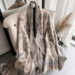 Women Ladies Fashion Warm Winter Scarf Printed Shawl