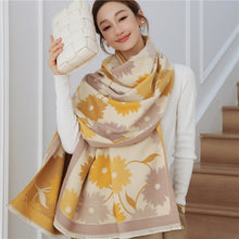 Load image into Gallery viewer, Women Ladies Fashion Warm Winter Scarf Printed Shawl