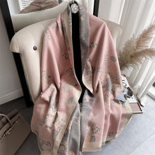 Load image into Gallery viewer, Women Ladies Fashion Warm Winter Scarf Printed Shawl