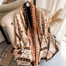 Load image into Gallery viewer, Women Ladies Fashion Warm Winter Scarf Printed Shawl