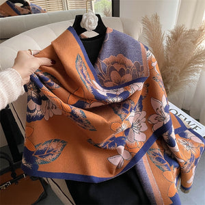 Women Ladies Fashion Warm Winter Scarf Printed Shawl