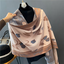 Load image into Gallery viewer, Women Ladies Fashion Warm Winter Scarf Printed Shawl