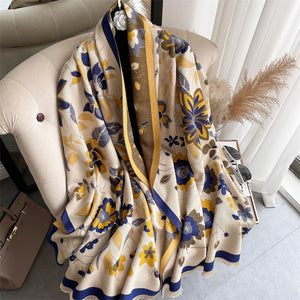 Women Ladies Fashion Warm Winter Scarf Printed Shawl